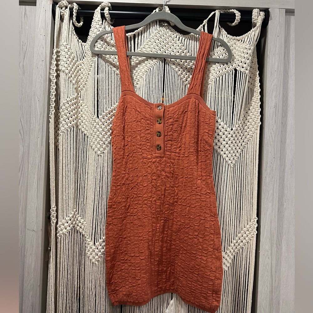 Free People Mini Sweater Dress